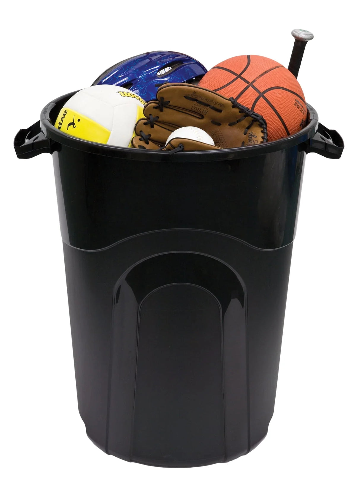 32 Gallon Heavy Duty Plastic Garbage Can with Lid P925456