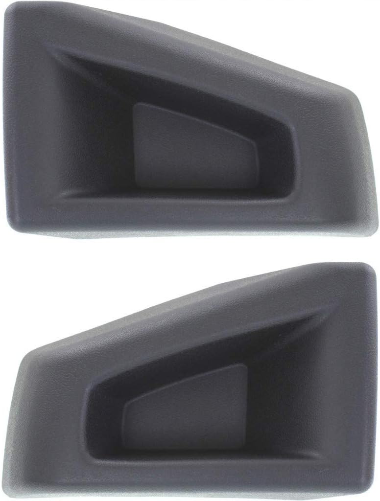 Front Textured Plastic Bumper End Pair for Hummer H2 2003-2009 Z567
