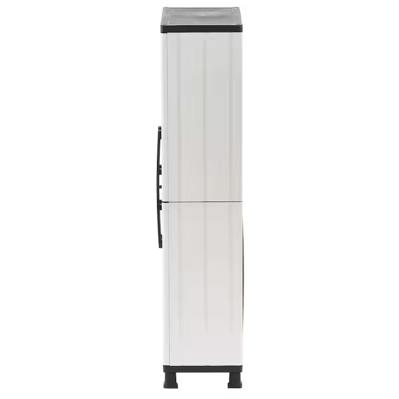 Gray Plastic Freestanding Garage Cabinet P73151