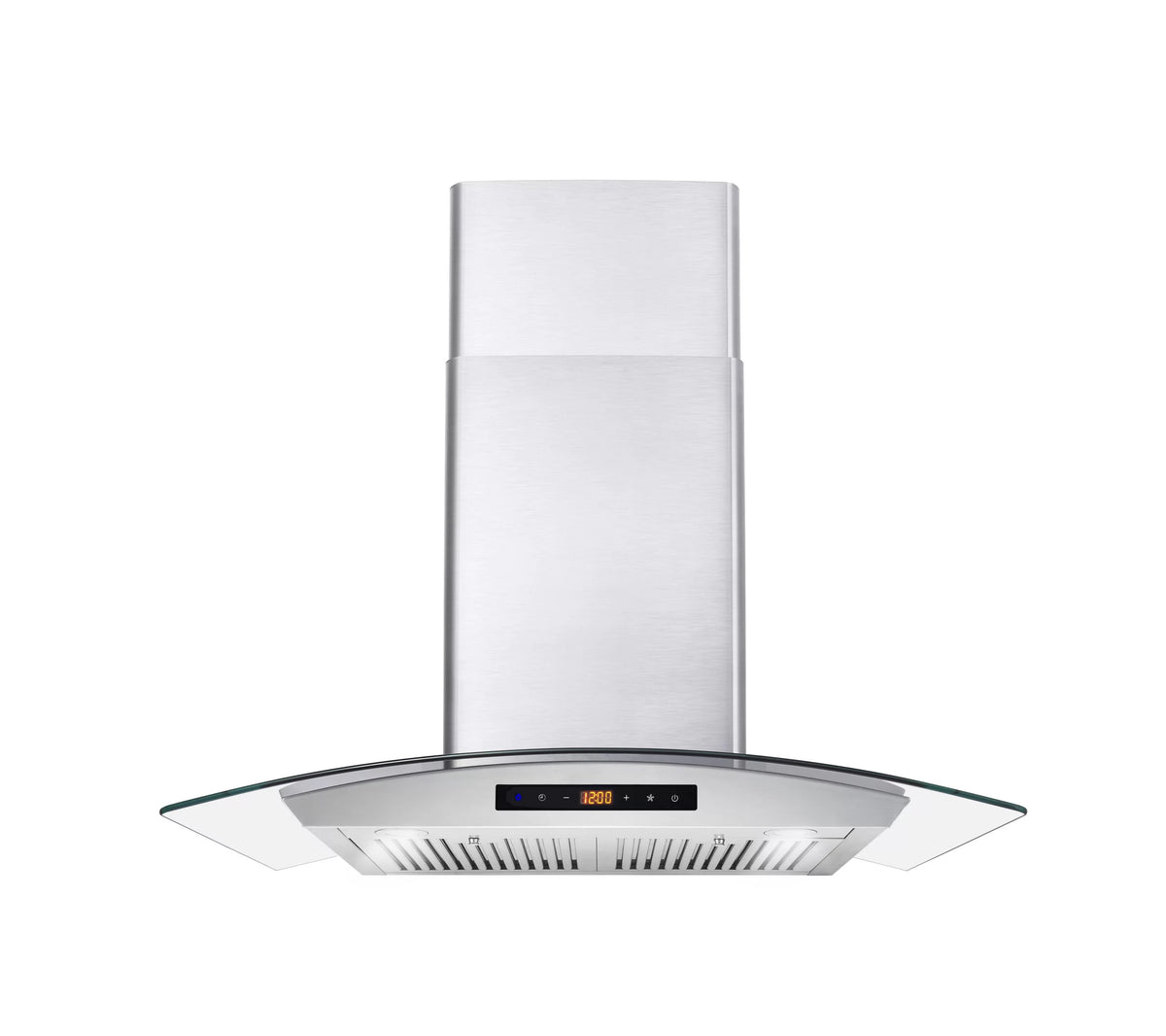 2 Piece Kitchen Appliance Package with Gas Range and Wall Mount Range Hood C8569