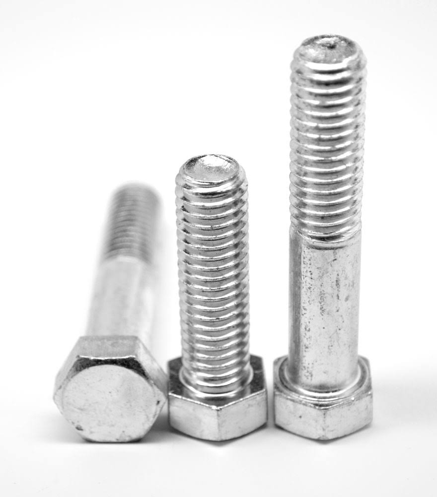 1 1/8x22-7 x 4x22 Coarse Thread Grade 5 Hex Cap Screw Zinc Plated V36012