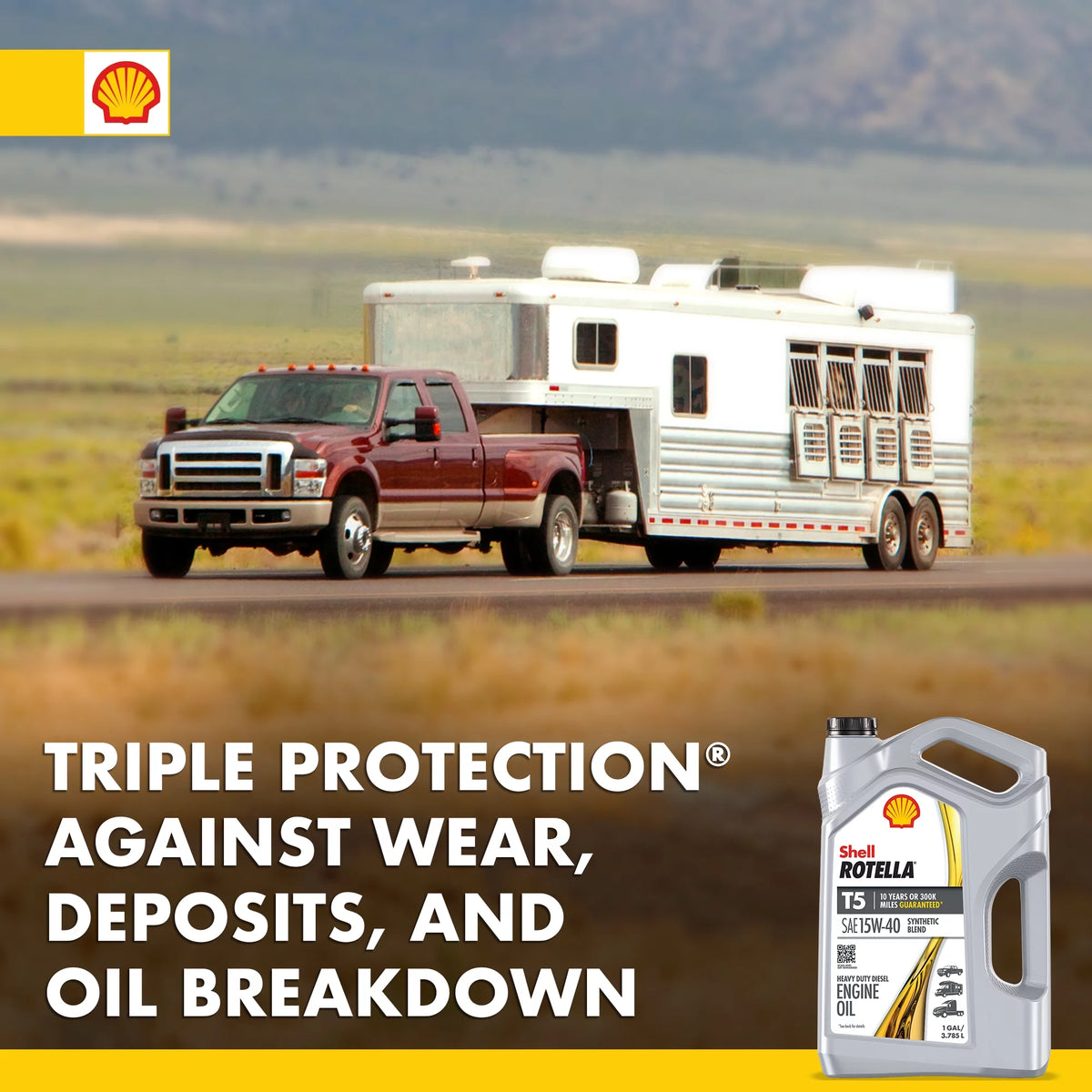 15W-40 Synthetic Blend Diesel Engine Oil R316035