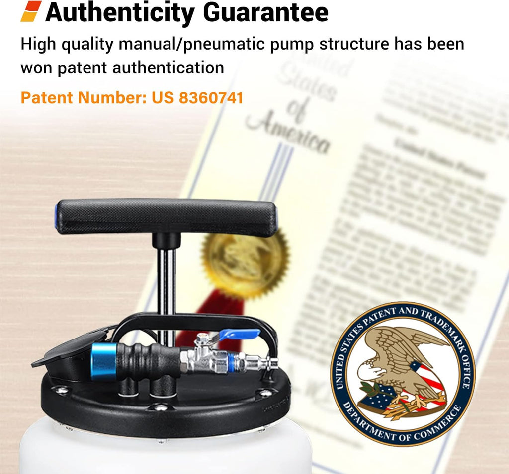 15L Pneumatic/Manual Oil Extractor Pump S675763