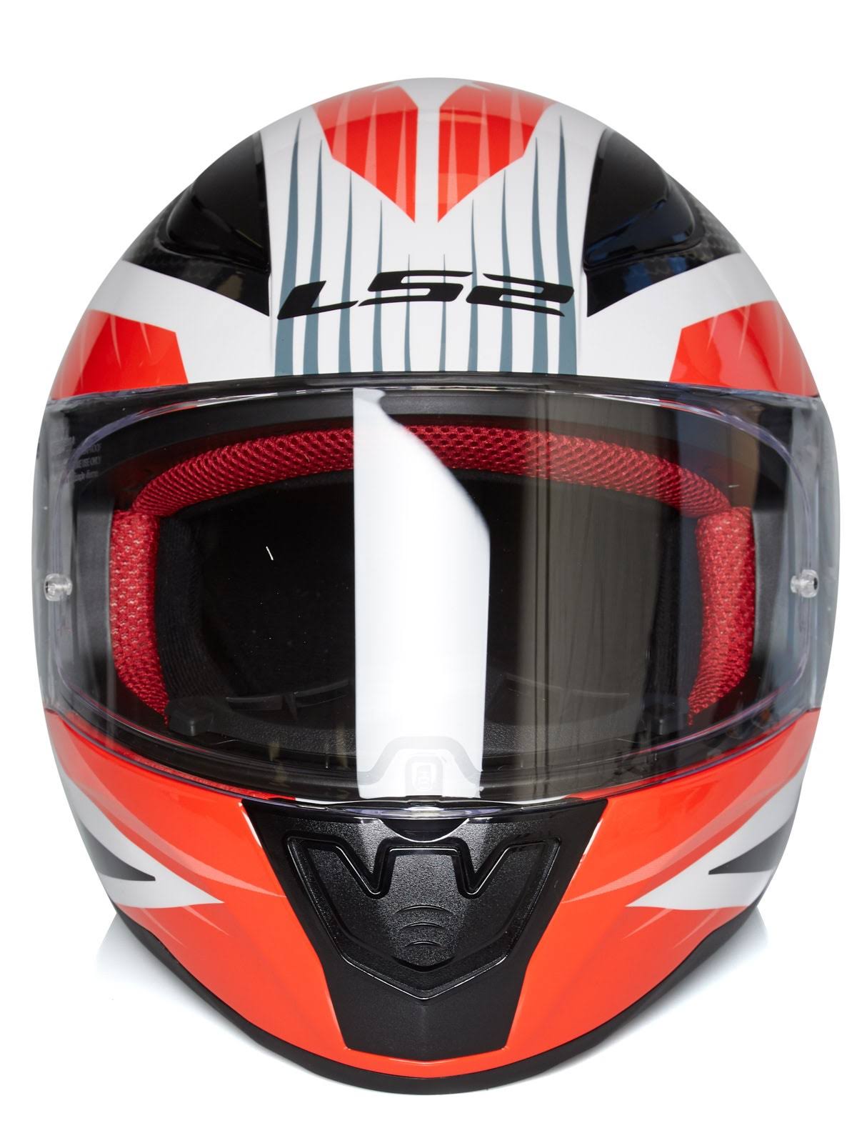White Red Helmet P8767