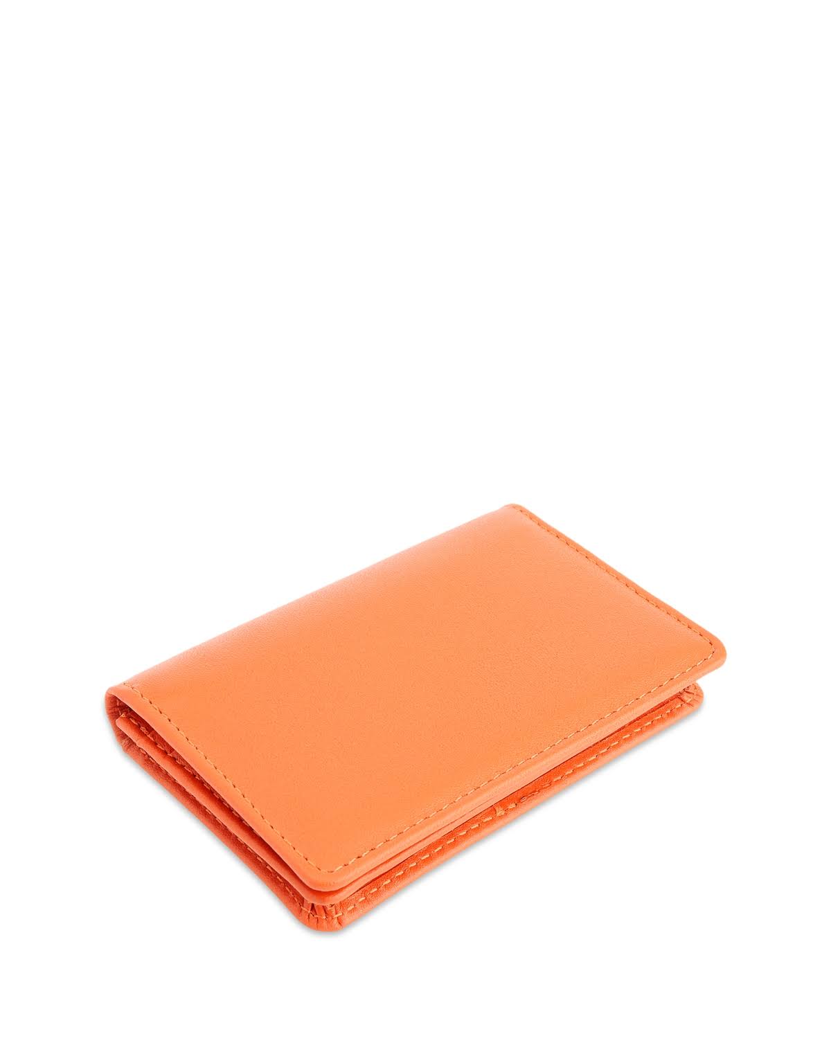 Leather Card Case - Orange R731