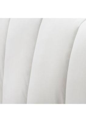 King Size White Microfiber Comforter J812468