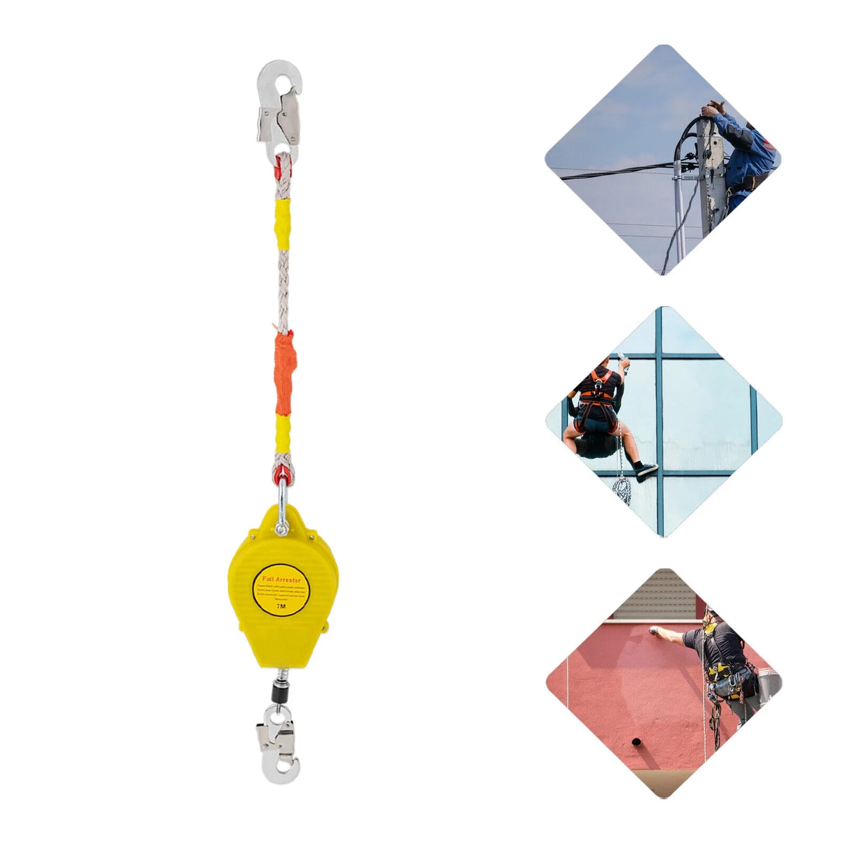 23ft Self Retracting Lifeline Fall Arrester U5227