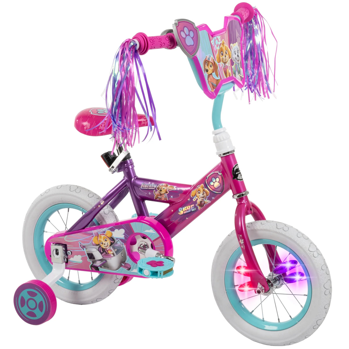 12-inch Girls' Training Wheel Bike T574206